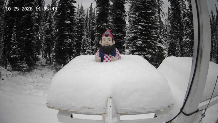 Webcam Revelstoke Mountain: Gnorm the Powder Gnome