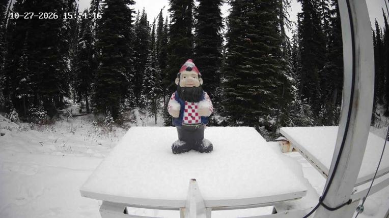 Webcam Revelstoke Mountain: Gnorm the Powder Gnome