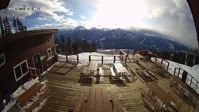 Webcam Revelstoke Mountain: Top Upper Gondola