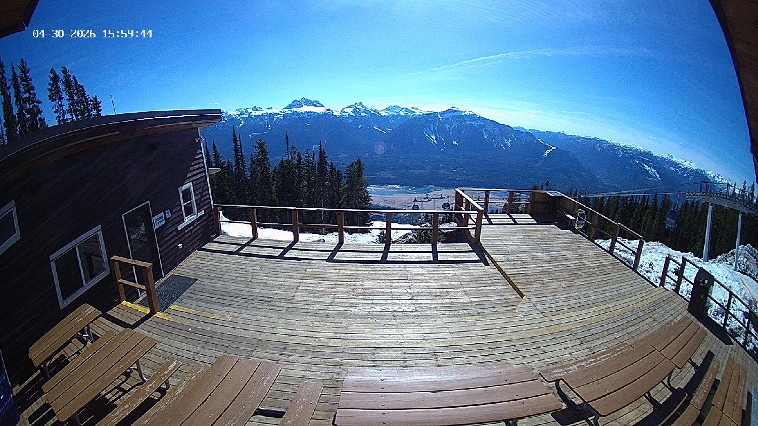 Webcam Revelstoke Mountain: Top Upper Gondola