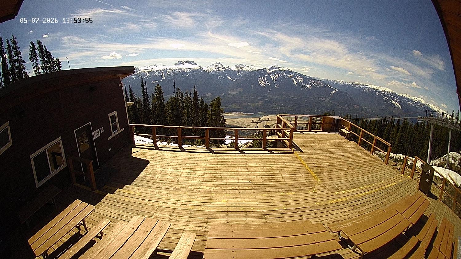 Webcam Revelstoke Mountain: Top Upper Gondola