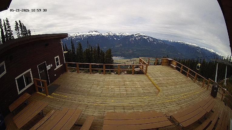 Webcam Revelstoke Mountain: Top Upper Gondola