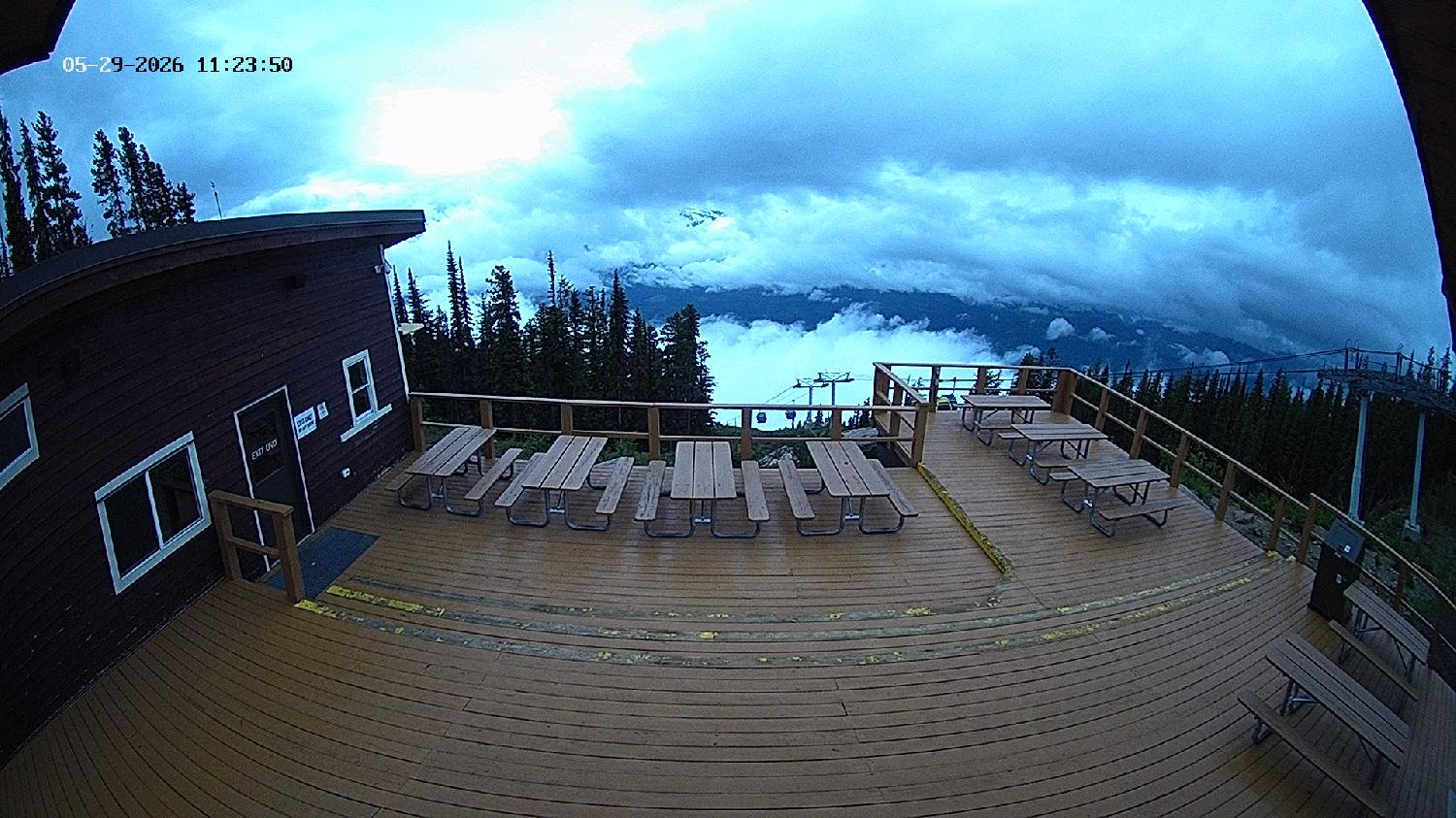 Webcam Revelstoke Mountain: Top Upper Gondola