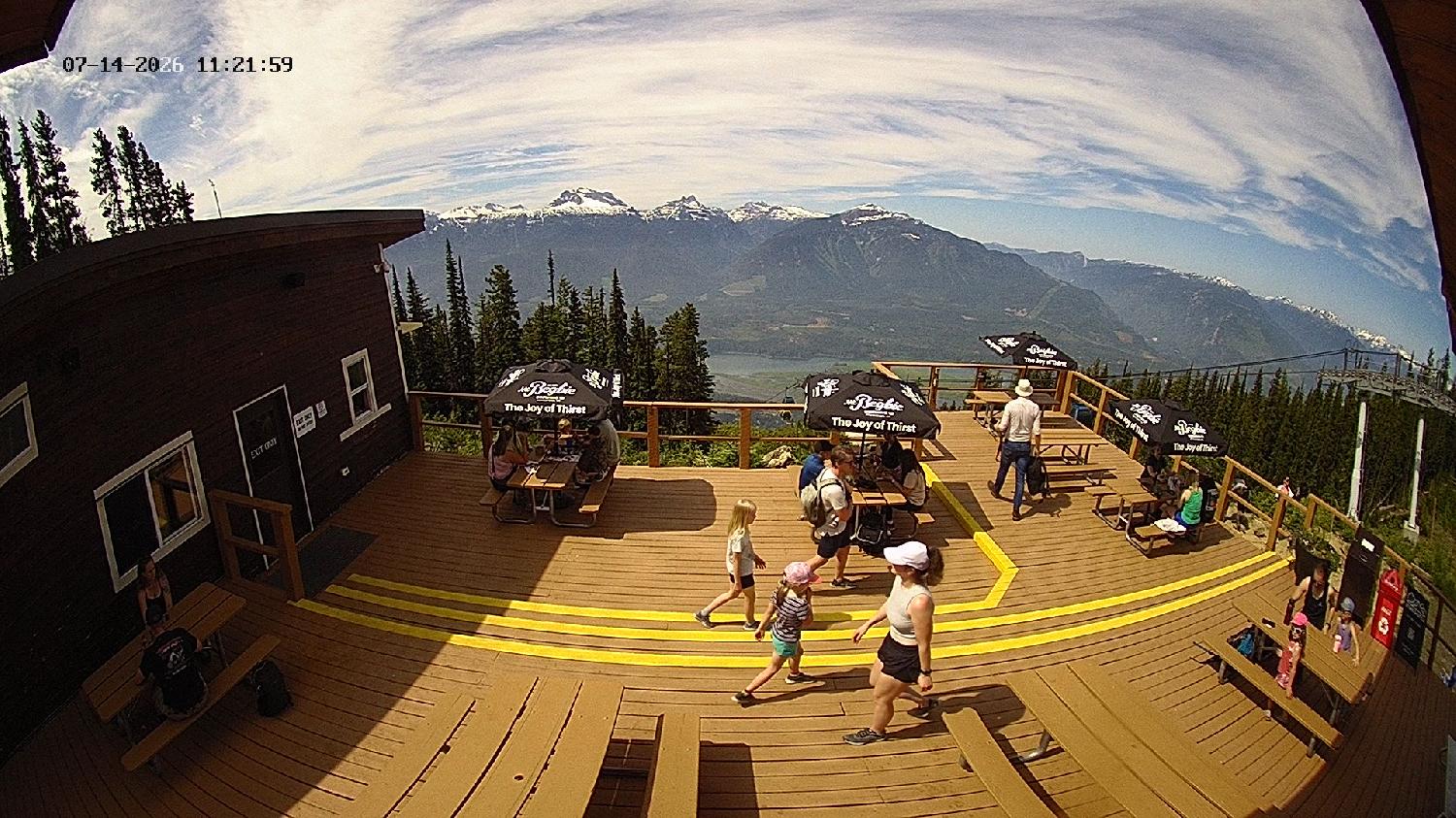 Webcam Revelstoke Mountain: Top Upper Gondola
