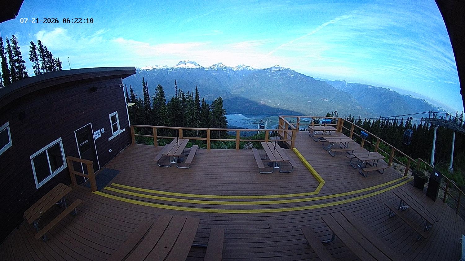 Webcam Revelstoke Mountain: Top Upper Gondola
