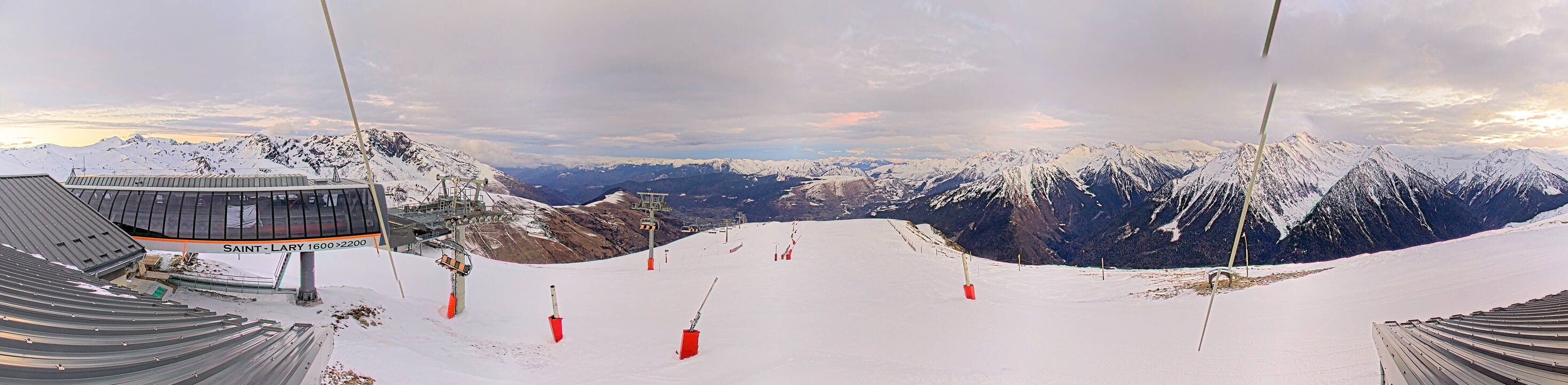 Webcam Saint Lary: Panoramic Bouleaux