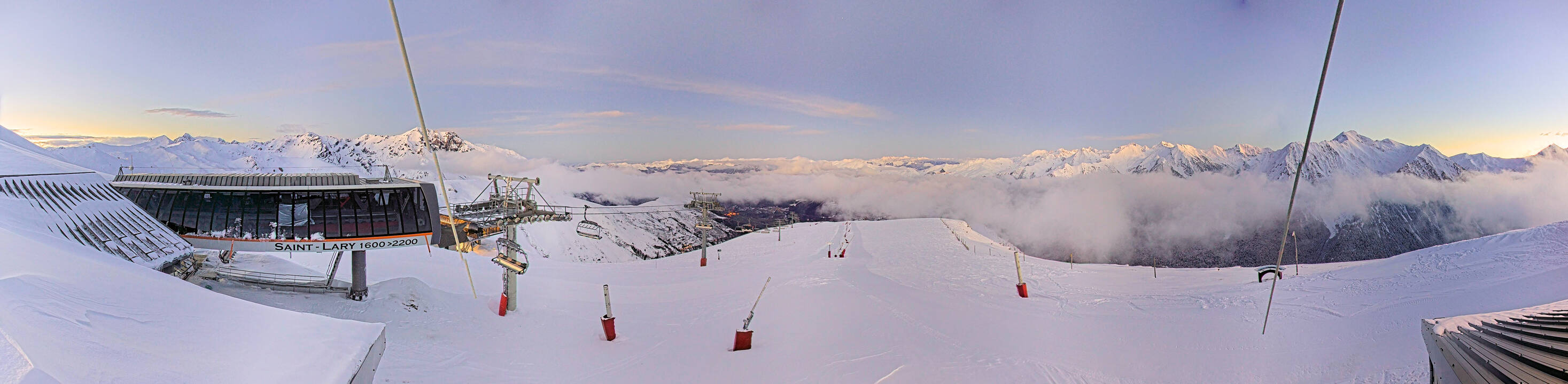 Webcam Saint Lary: Panoramic Bouleaux