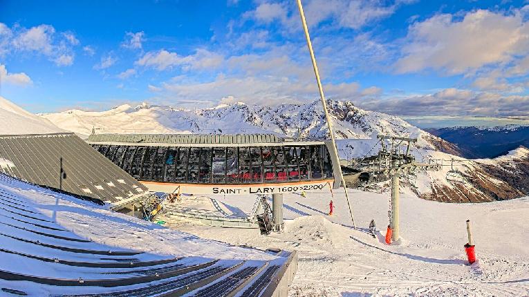 Webcam Saint Lary: Panoramic Bouleaux