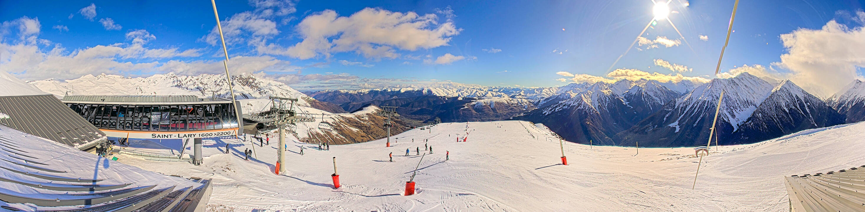 Webcam Saint Lary: Panoramic Bouleaux