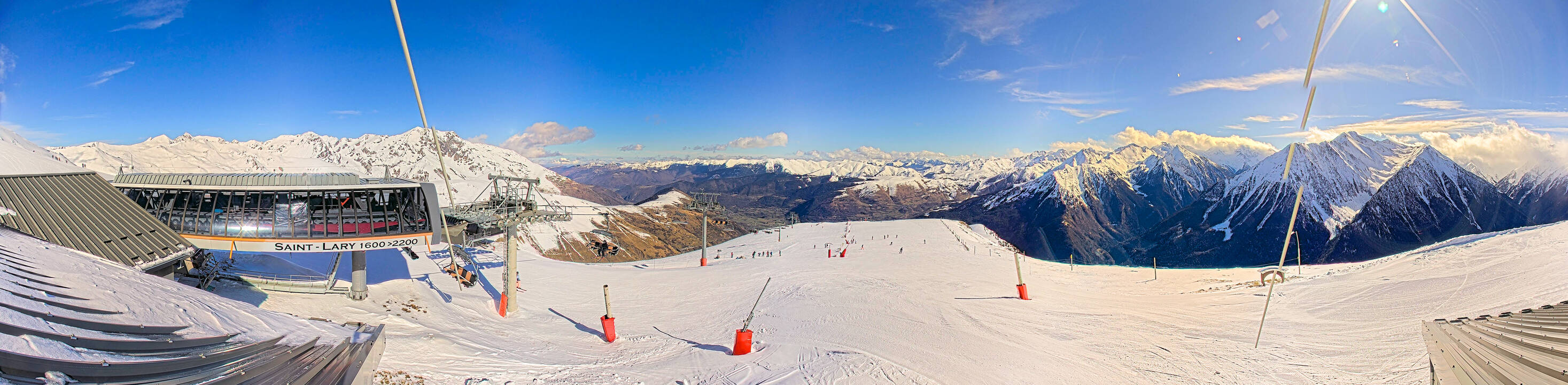 Webcam Saint Lary: Panoramic Bouleaux