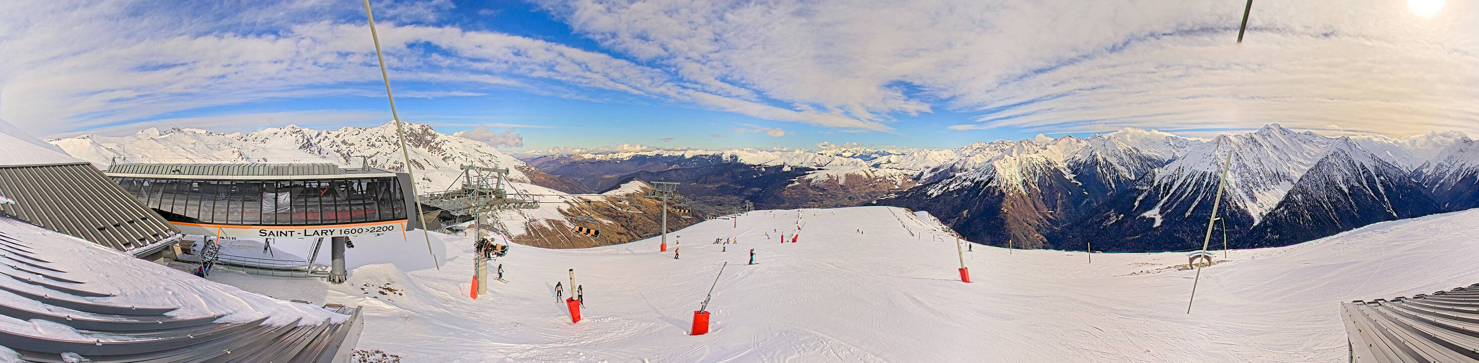 Webcam Saint Lary: Panoramic Bouleaux