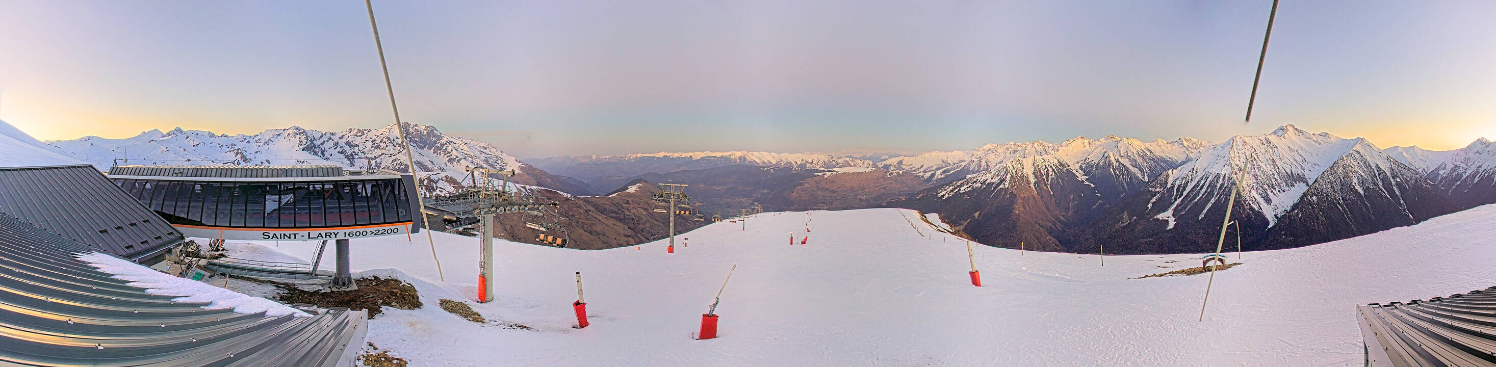 Webcam Saint Lary: Panoramic Bouleaux