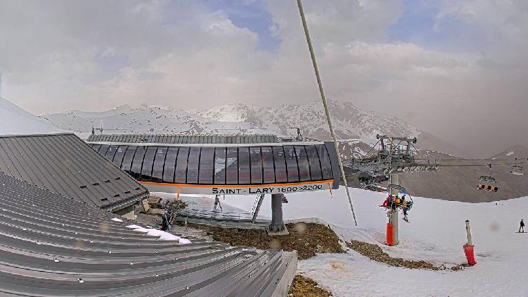 Webcam Saint Lary: Panoramic Bouleaux