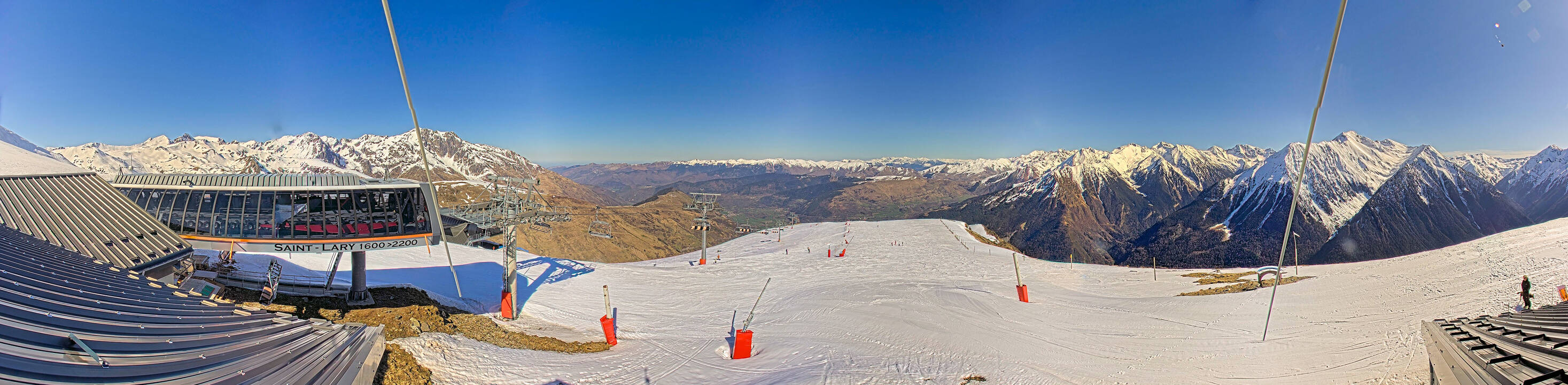 Webcam Saint Lary: Panoramic Bouleaux