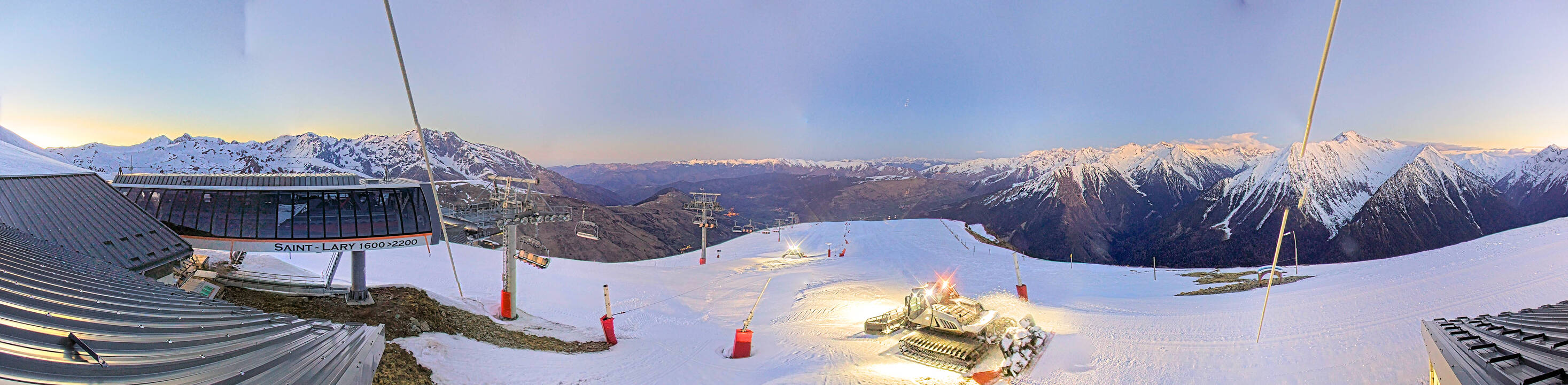 Webcam Saint Lary: Panoramic Bouleaux
