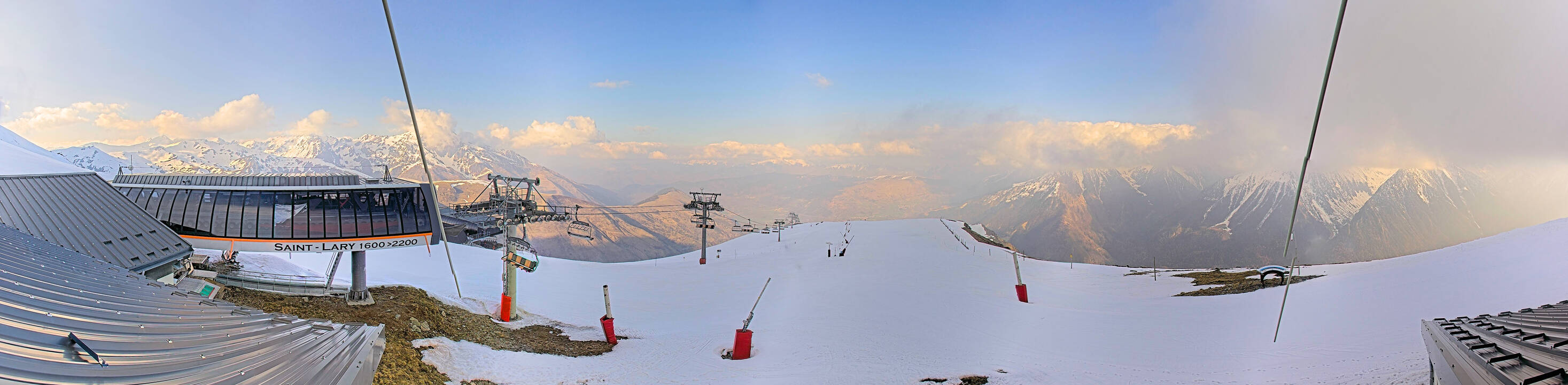 Webcam Saint Lary: Panoramic Bouleaux