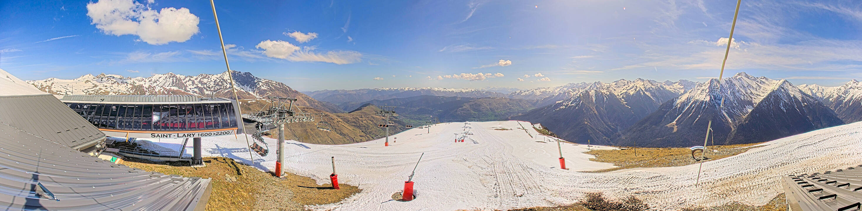 Webcam Saint Lary: Panoramic Bouleaux