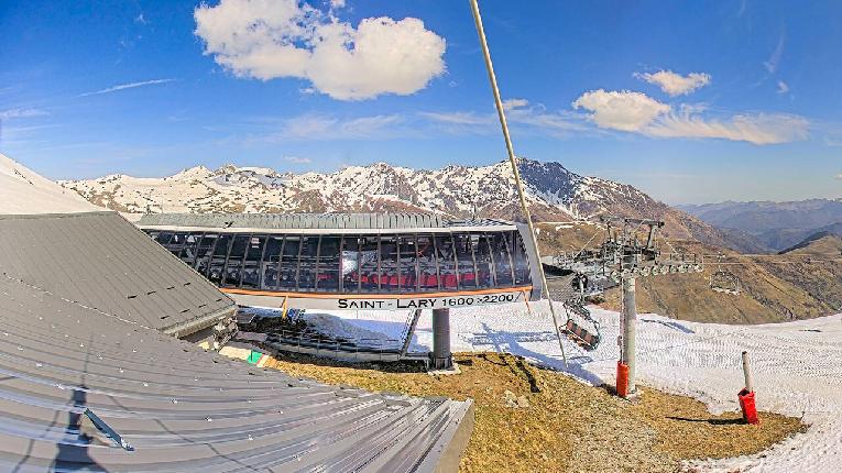 Webcam Saint Lary: Panoramic Bouleaux