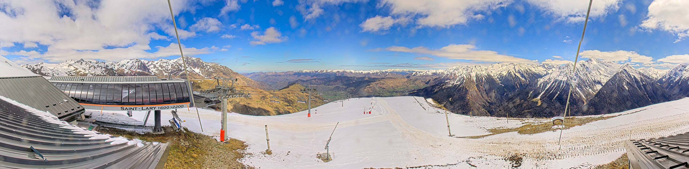 Webcam Saint Lary: Panoramic Bouleaux
