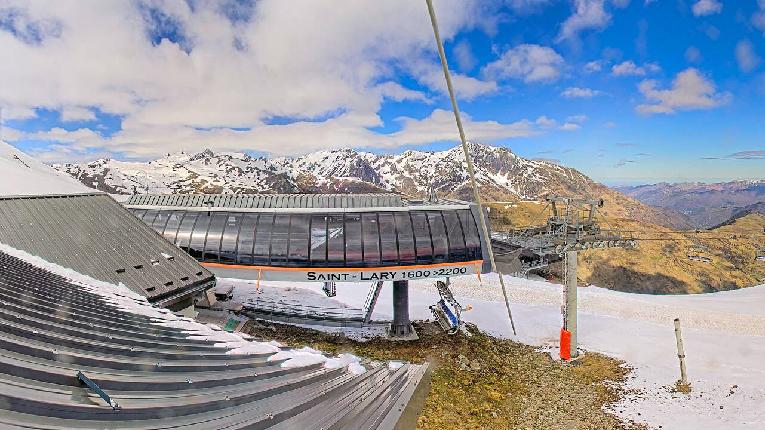 Webcam Saint Lary: Panoramic Bouleaux