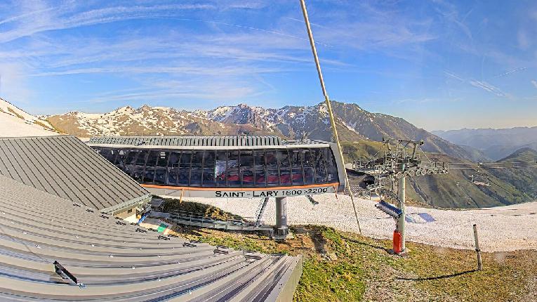 Webcam Saint Lary: Panoramic Bouleaux