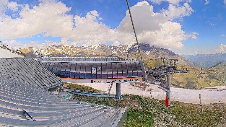 Webcam Saint Lary: Panoramic Bouleaux
