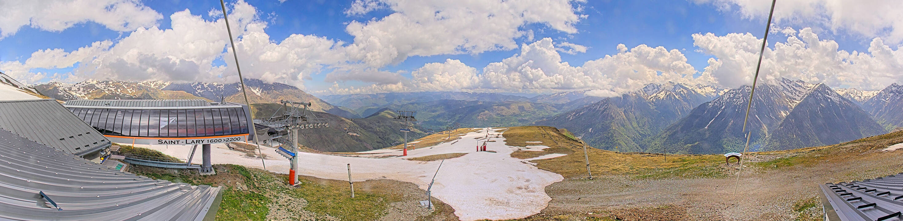 Webcam Saint Lary: Panoramic Bouleaux