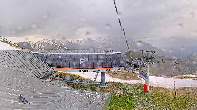 Webcam Saint Lary: Panoramic Bouleaux