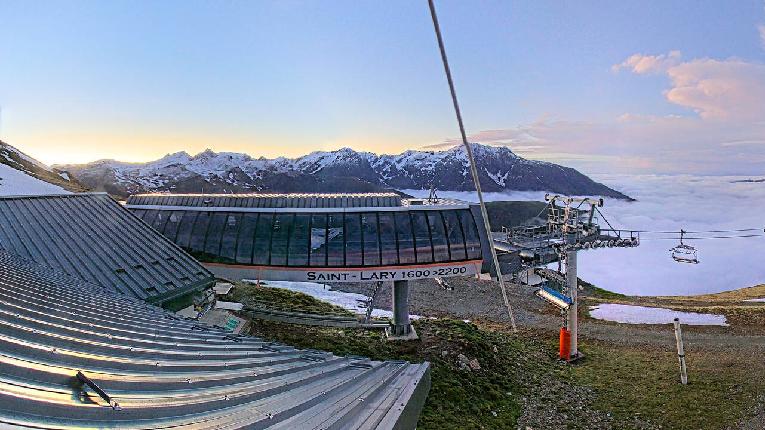 Webcam Saint Lary: Panoramic Bouleaux