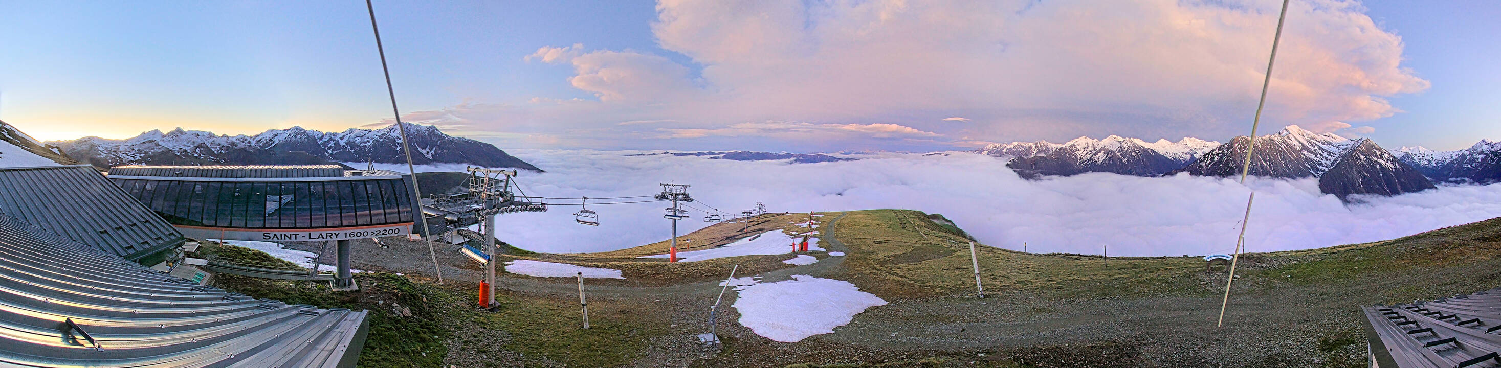 Webcam Saint Lary: Panoramic Bouleaux