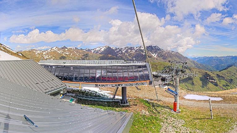 Webcam Saint Lary: Panoramic Bouleaux