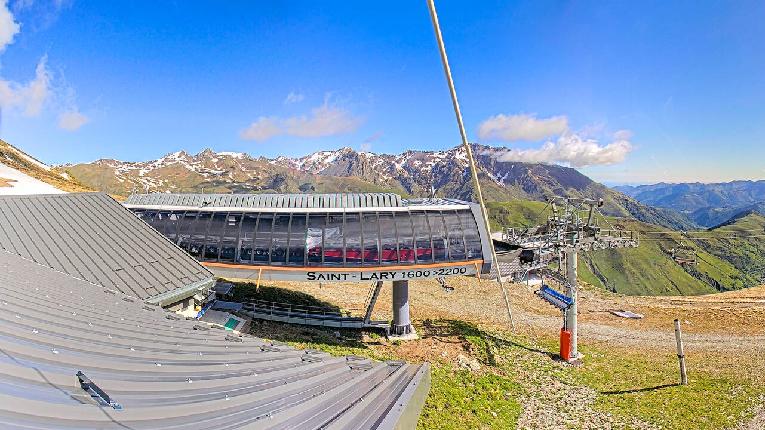 Webcam Saint Lary: Panoramic Bouleaux