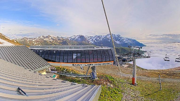 Webcam Saint Lary: Panoramic Bouleaux