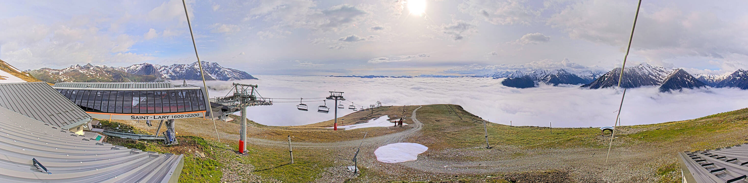 Webcam Saint Lary: Panoramic Bouleaux