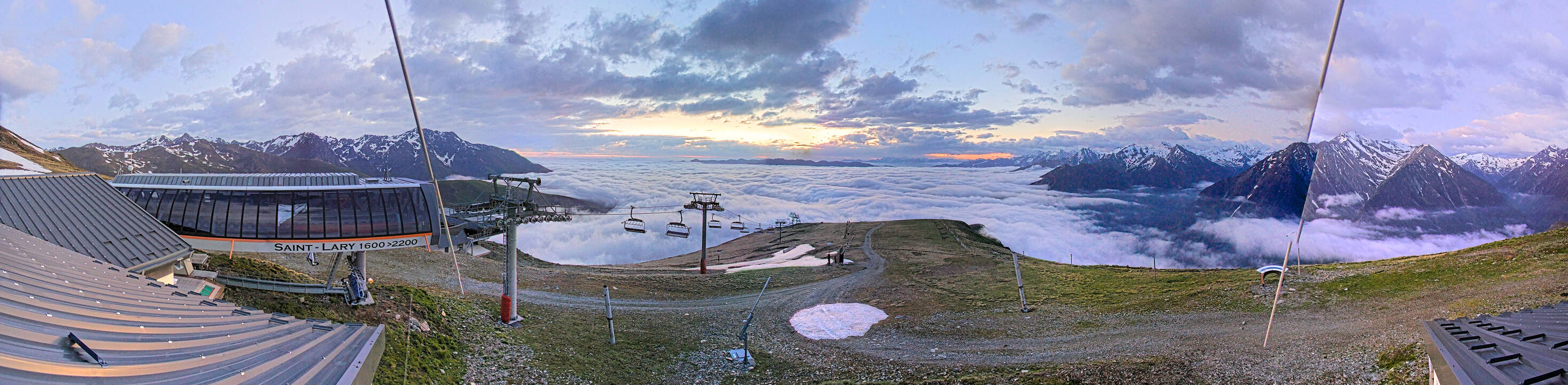 Webcam Saint Lary: Panoramic Bouleaux
