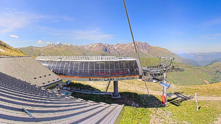 Webcam Saint Lary: Panoramic Bouleaux