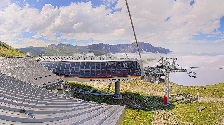 Webcam Saint Lary: Panoramic Bouleaux