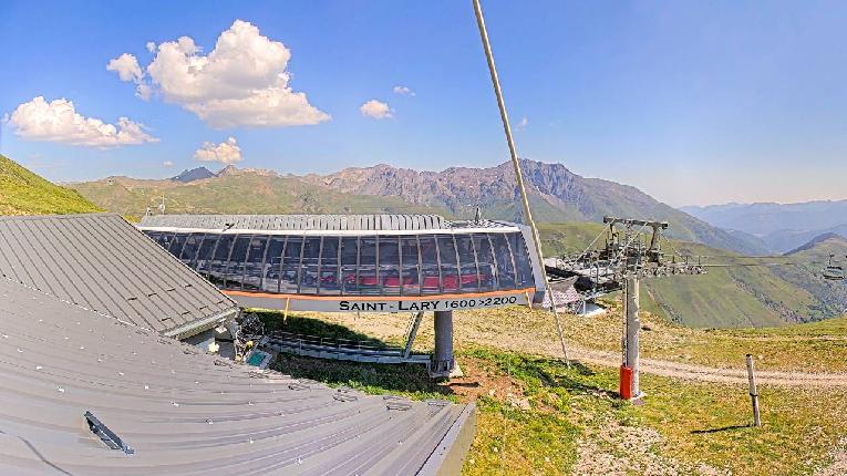 Webcam Saint Lary: Panoramic Bouleaux