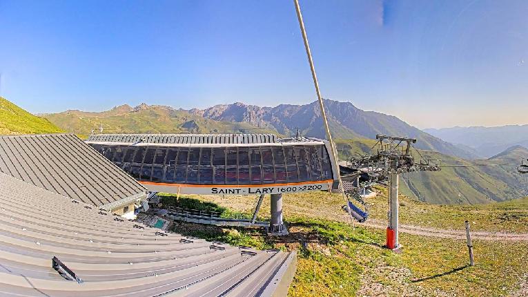 Webcam Saint Lary: Panoramic Bouleaux