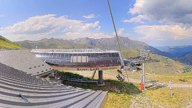 Webcam Saint Lary: Panoramic Bouleaux