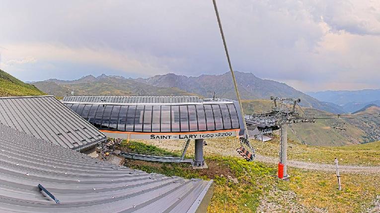 Webcam Saint Lary: Panoramic Bouleaux