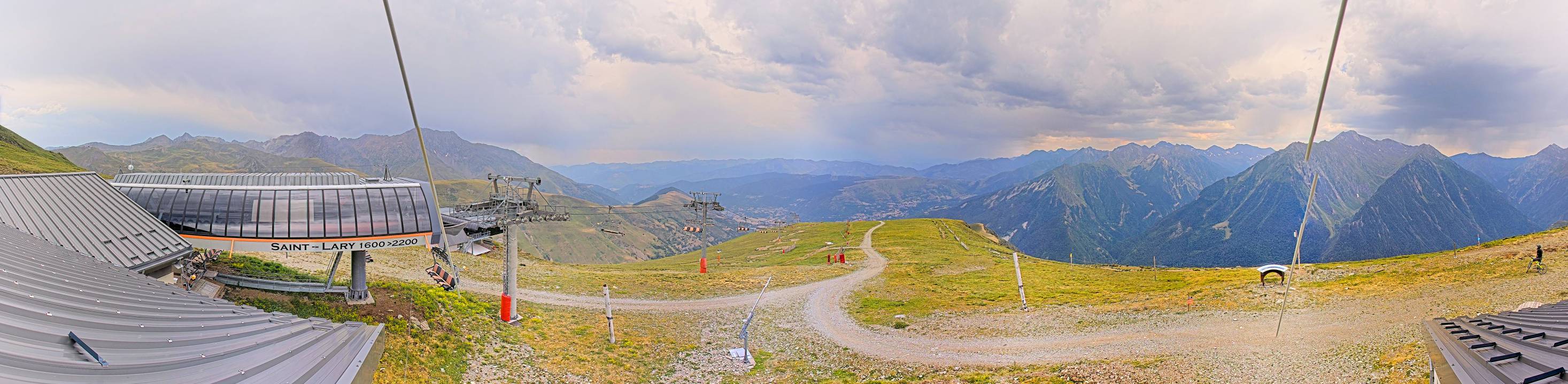 Webcam Saint Lary: Panoramic Bouleaux