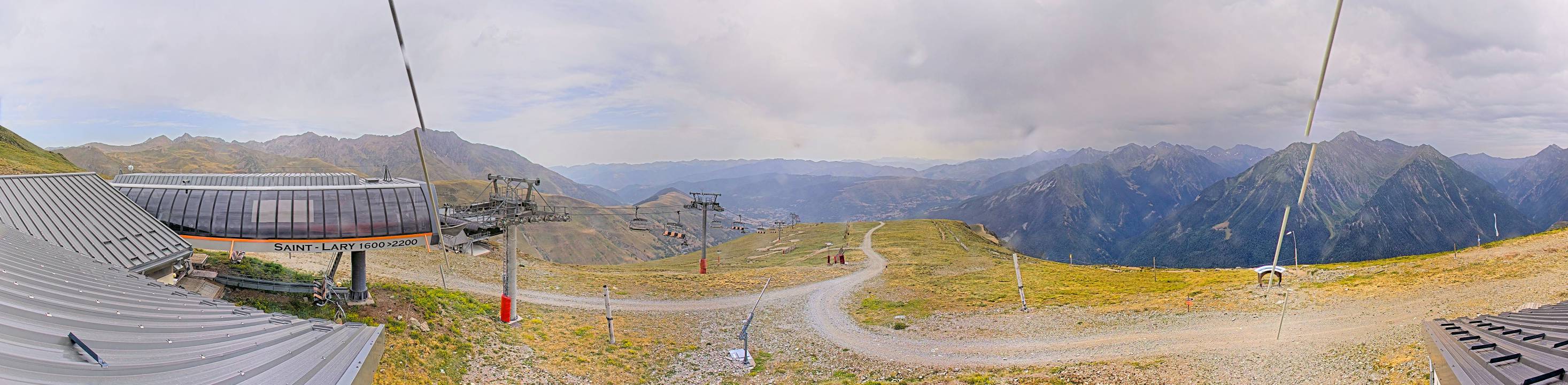Webcam Saint Lary: Panoramic Bouleaux