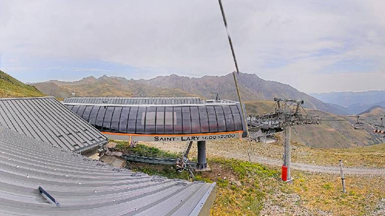 Webcam Saint Lary: Panoramic Bouleaux