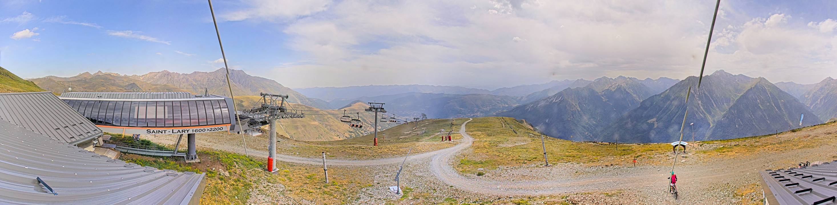 Webcam Saint Lary: Panoramic Bouleaux