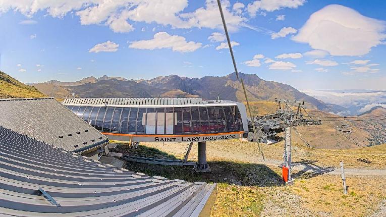 Webcam Saint Lary: Panoramic Bouleaux