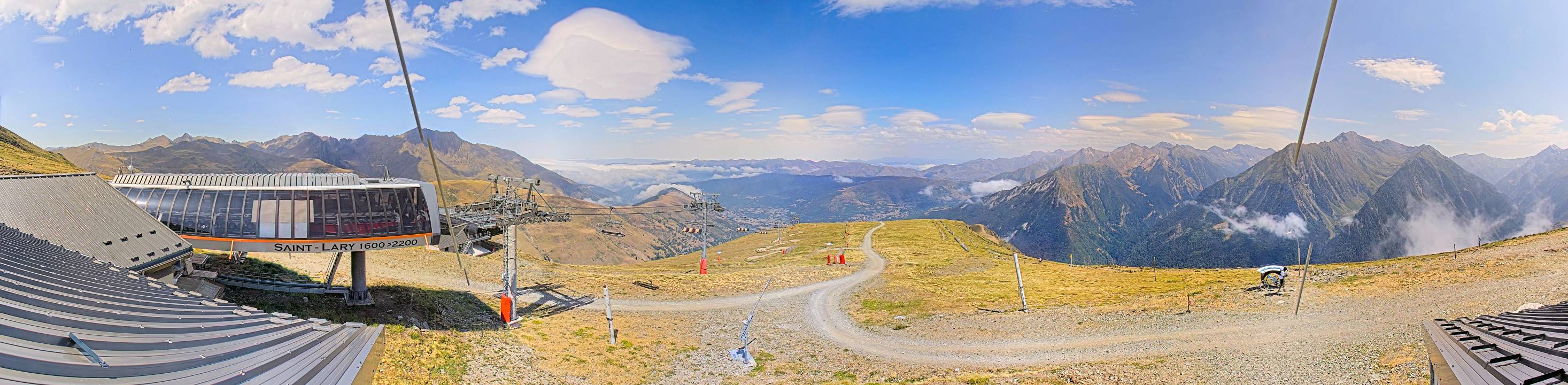 Webcam Saint Lary: Panoramic Bouleaux