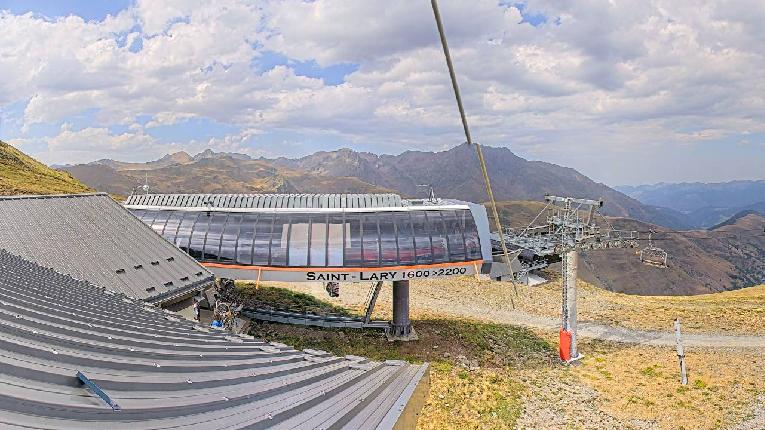 Webcam Saint Lary: Panoramic Bouleaux