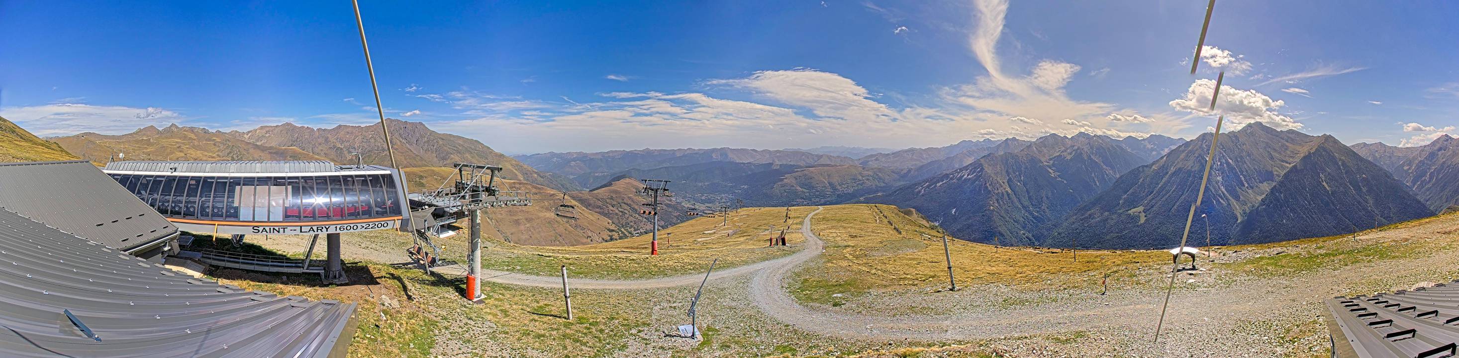 Webcam Saint Lary: Panoramic Bouleaux