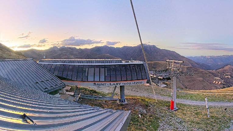 Webcam Saint Lary: Panoramic Bouleaux